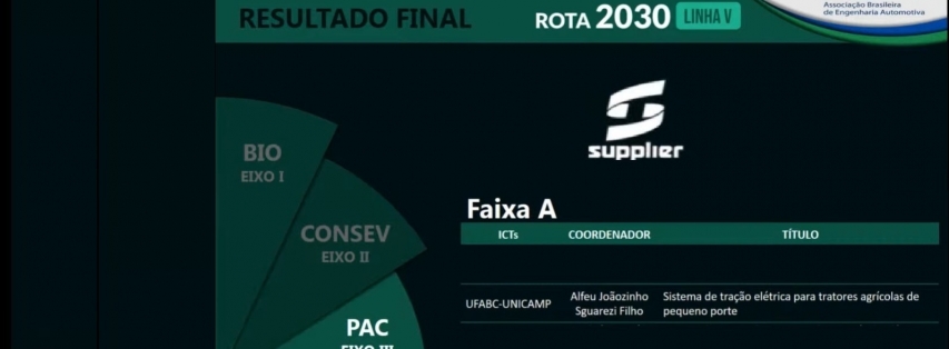 Projeto apoiado pela SUPPLIER está entre os aprovados no ROTA 2030