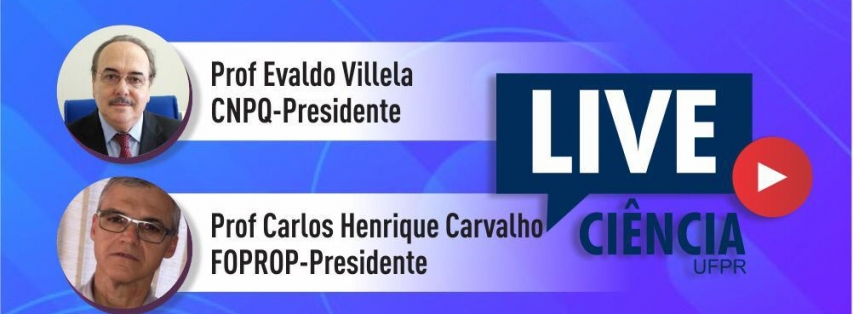 Live Ciência | CNPQ - Suporte à Ciência brasileira e às bolsas de mestrado e doutorado